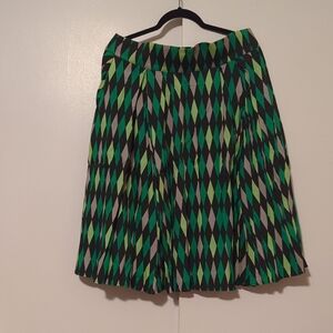 Pinup Couture Jun Skirt In Slytherin